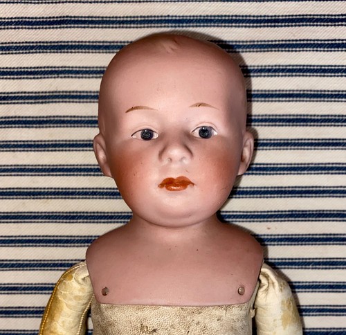 Antica bambola testa moro - bambola,