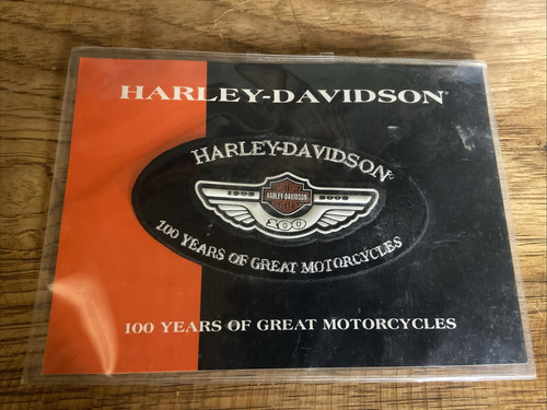 Patch ovale harley - patch, 4,75"