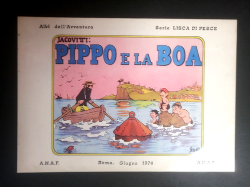 Jacovitti serie lisca - serie, pesce