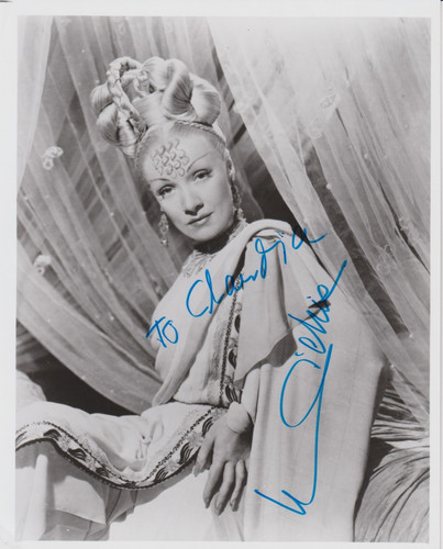 Marlene dietrich autografo - dietrich,