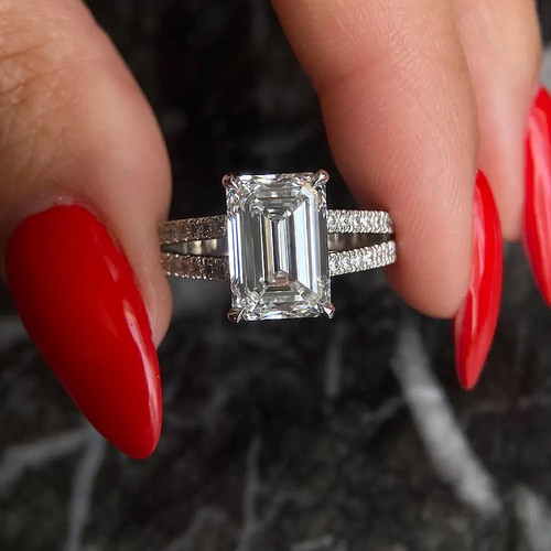 Anello con diamanti oro - in,
