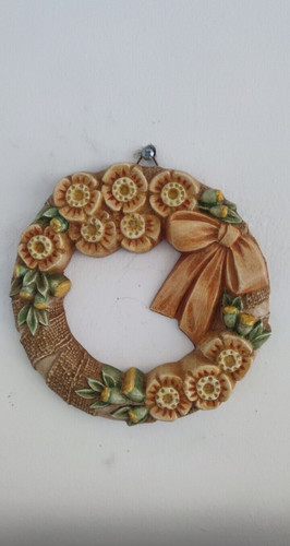 Ghirlanda con fiori arredo - ghirlanda,