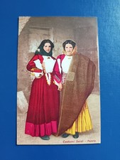 292A CARTOLINA COSTUMI SARDI