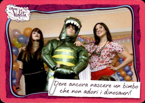Card violetta disney topps - card,