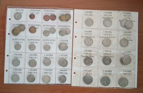 Collezione monete deutsche - monete,
