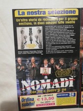 Nomadi Promo CD Con Me O Contro Di Me 2006 Foglio Intero Clipping