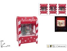 x Lanterna Natale Led Babbo