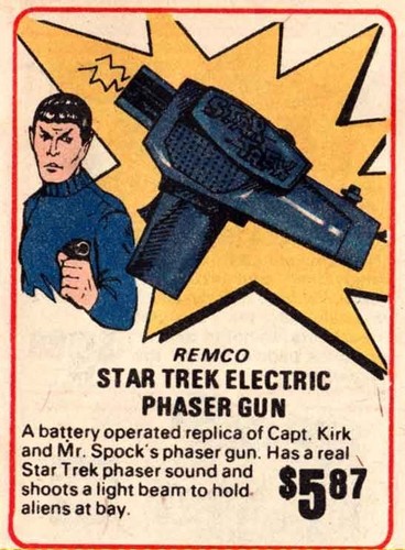 Remco star trek - trek, phaser