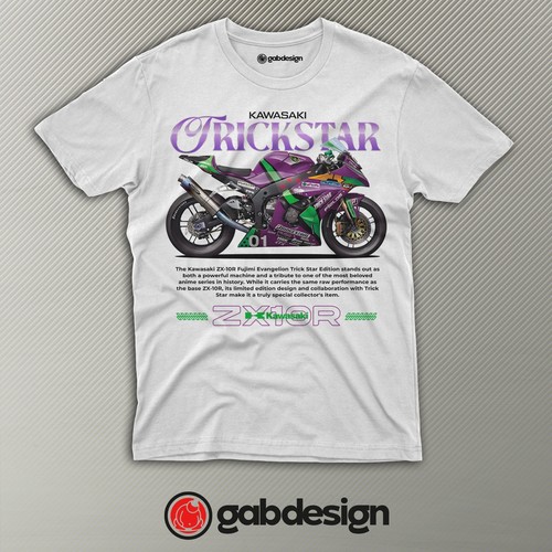 Shirt kawasaki zx10r - ,