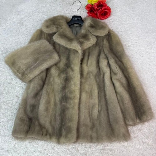 Cappotto visone zaffiro vera - zaffiro,