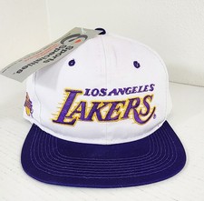 Cappello vintage Sports Specialties con licenza ufficiale L.A. Lakers, DS con etichette originali