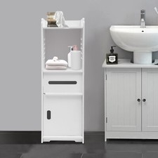 Mobile bagno bianco scaffale a