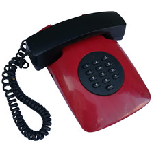 Telefono master anni - 90, rosso