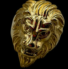 ANELLO TESTA DI LEONE COLORE