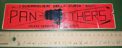 Adesivo ultras milan panthers - adesivo,