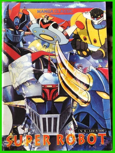 Super robot manga - robot,