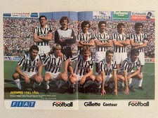 POSTER JUVENTUS TURIN 1983-84