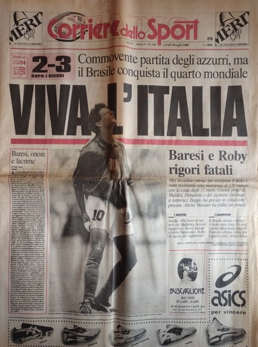 Corriere dello sport anno 1994 - corriere,