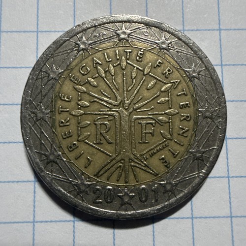Euro france coin - 2, 2001