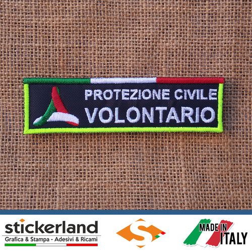 Toppa patch protezione civile - toppa,
