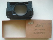 Parasole Leitz Leica per obiettivo Summitar 50mm con scatola originale OTTIMO