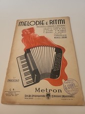 SPARTITO MUSICALE : MELODIE E