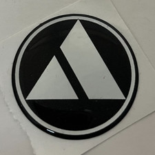 Sticker adesivo resinato nero - sticker,
