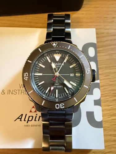 Montre alpina seastrong gmt - alpina,