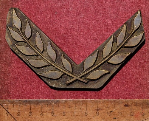Rilegatura ornamento ottone - rilegatura,