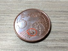 Moneta centesimi di euro - da, 5