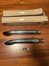 Zodiac 062033 Harley Sportster Dyna Turn Out Universal Muffler 1" 3/4