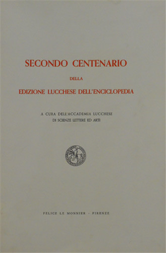 Secondo centenario della - -,