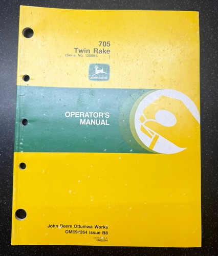 John deere 700 twin rake - john,