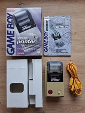 Stampante originale Game Boy IMBALLO ORIGINALE CIB stampante Nintendo grigia in scatola Gameboy