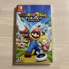 Switch Mario + Conigli KINGDOM Battle Game Nintendo Switch Usato Giappone g275