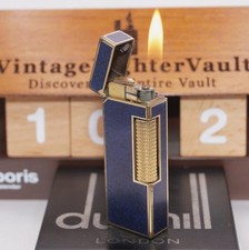 Accendino Dunhill Rollagas Blu