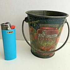 CIRIO CONFETTURA CILIEGIE SECCHIELLO LATTA LITOGRAFATA MARMELLATA Tin Bucket