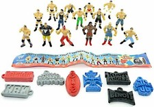 OVETTI SORPRESA DOLCI PREZIOSI WRESTLING WWE SMACKDOWN FIGURE 3D SUPERGOMME