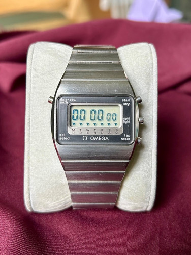 Omega lcd chronograph - omega, 1620