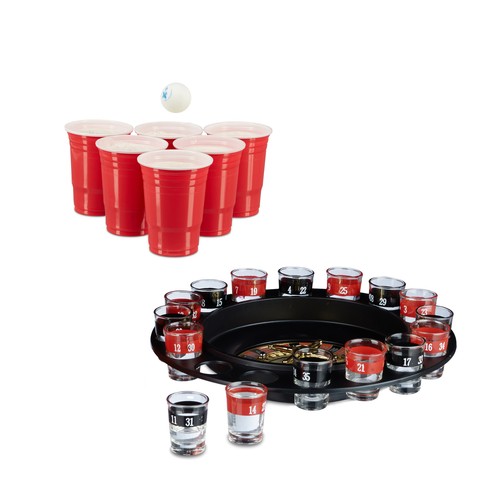Set giochi alcolici roulette - , e