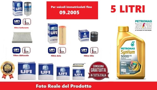 Kit filtri tagliando ufi - filtri,