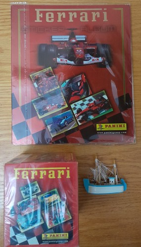 Album figurine ferrari - figurine,