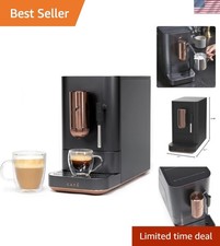 Affetto Macchina da Caffè Espresso Automatica con WiFi e Montalatte - 1,2L, Nero Opaco