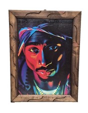 Tupac Shakur Neon Wall Art