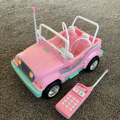 Barbie telecomando 4x4 jeep - barbie,