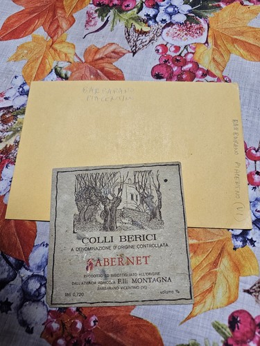 Etichette vini amari colline - etichette,