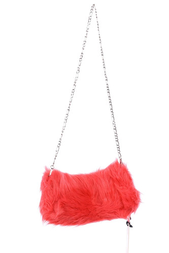 Pinko pochette finta pelliccia - finta,