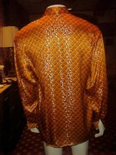 CAMICIA UOMO SETA METALLIZZATA