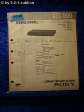 Manuale Di Servizio Sony XEC