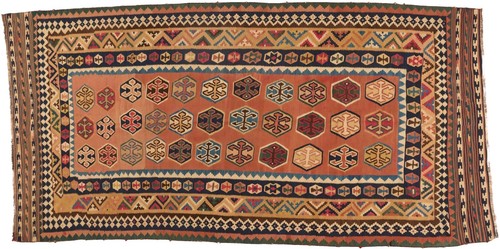 30103 antique flat weave - ,